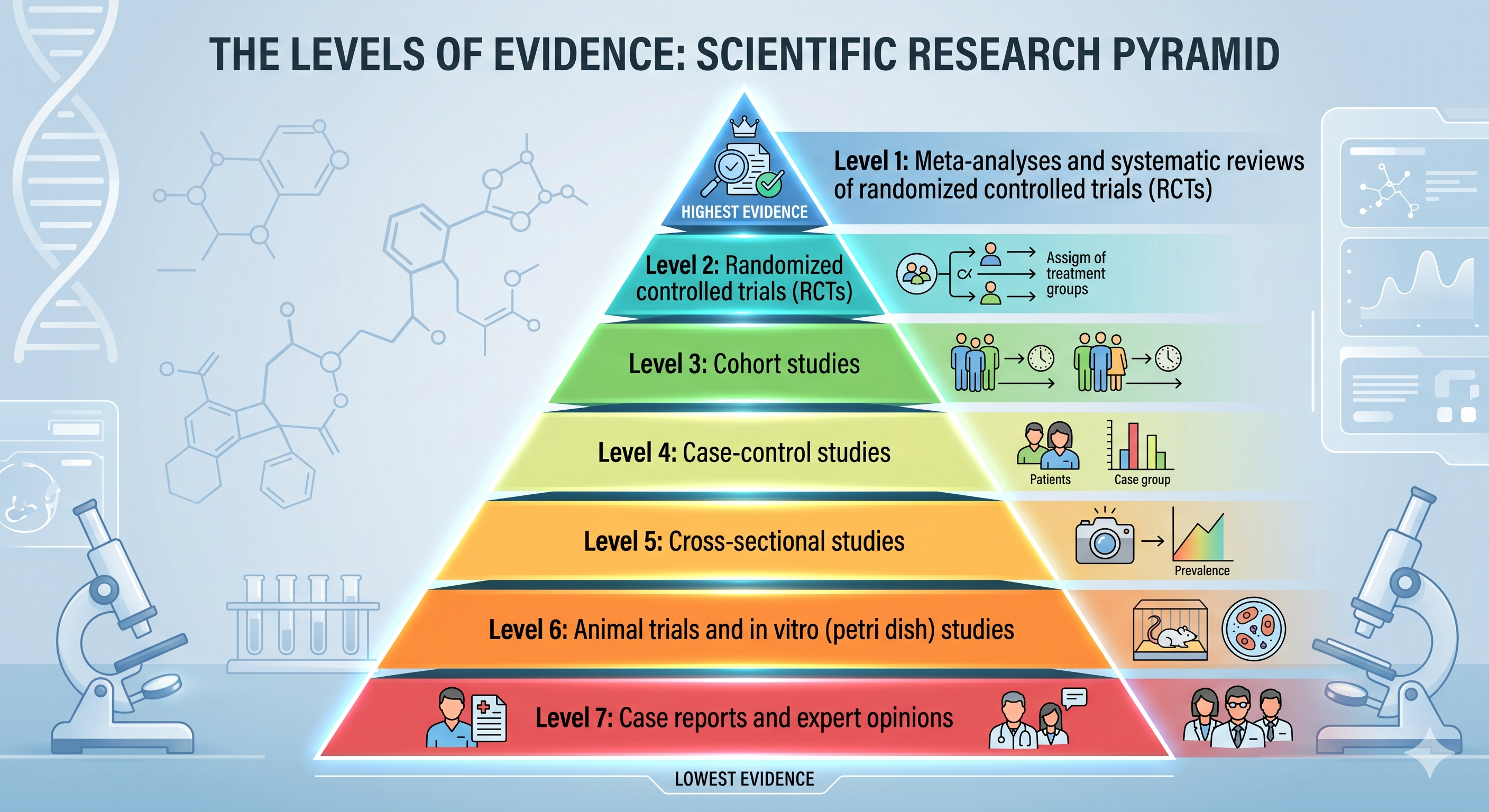 Scientific Evidence Pyramid